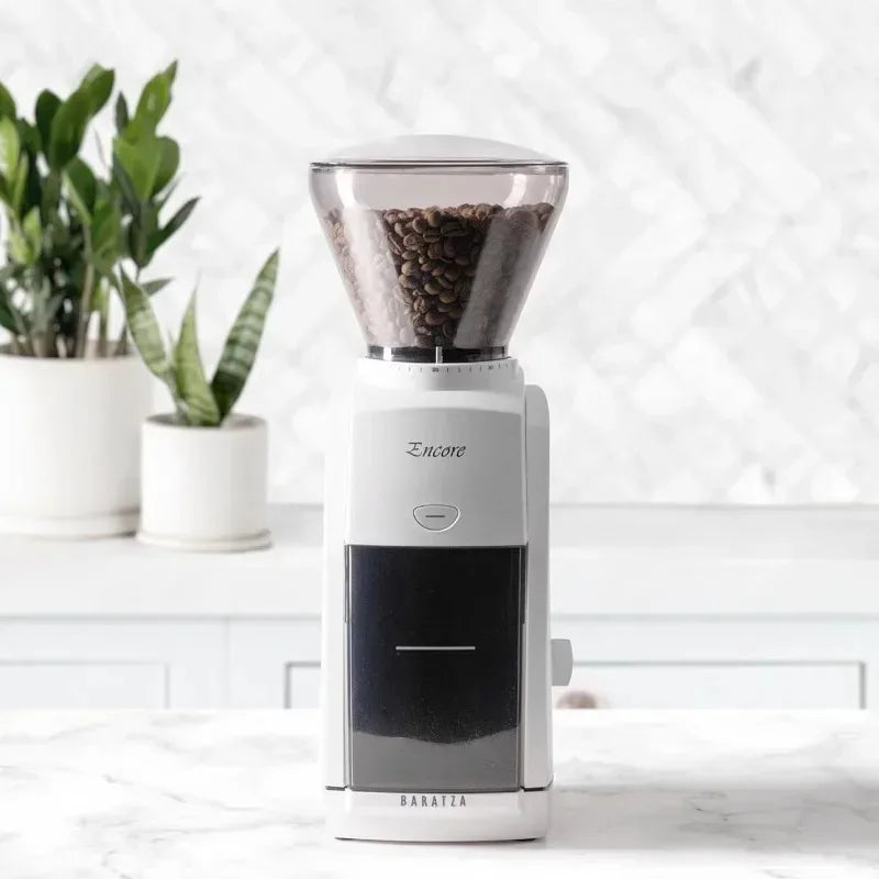 Baratza Encore Conical Burr Coffee Grinder Kitchen Background