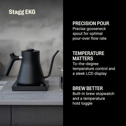 Stagg EKG Electric Gooseneck Kettle